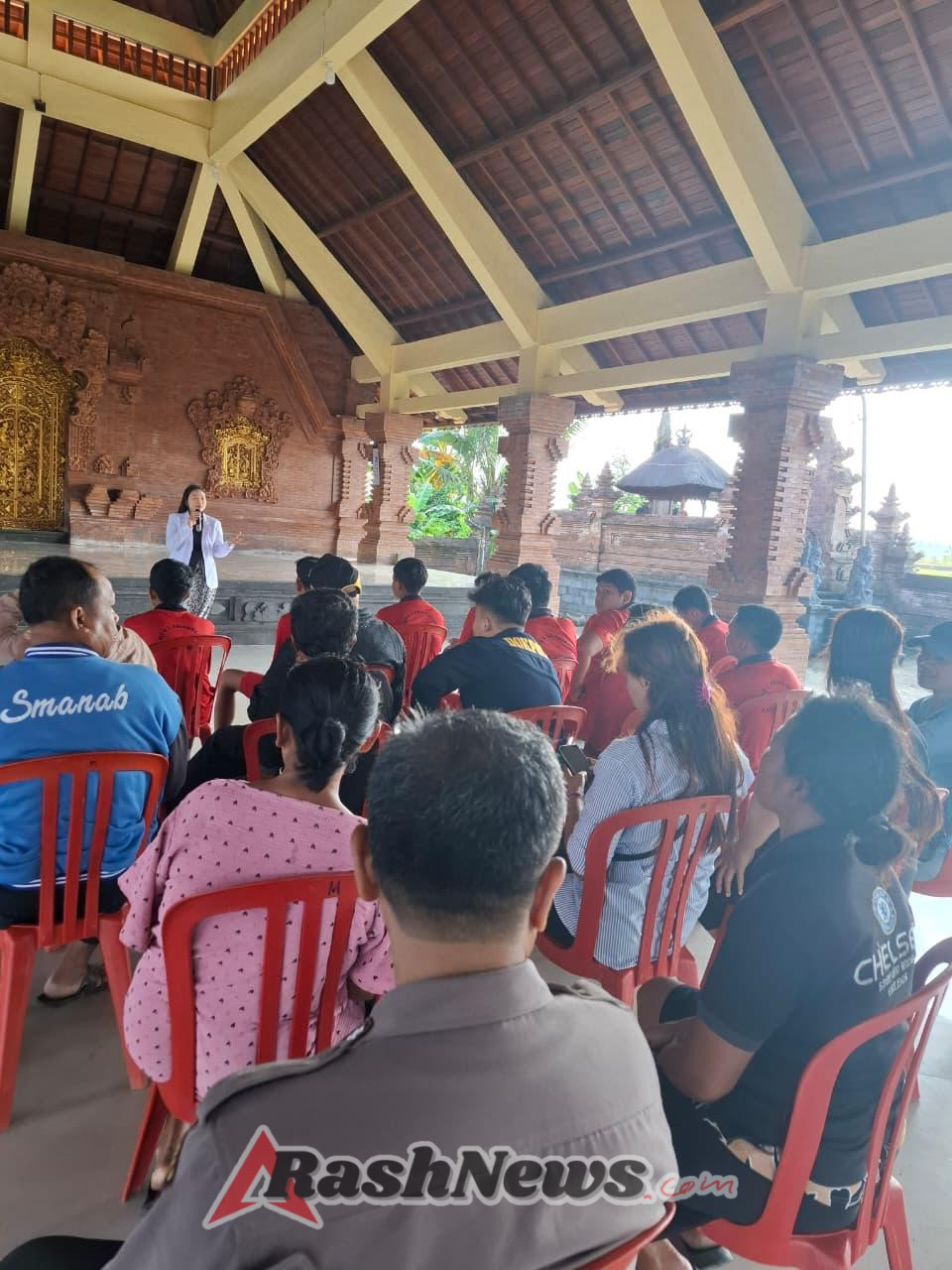 Jelang HUT Polwan RI Ke 77, Polwan Polres Badung Adakan Bakti Kesehatan