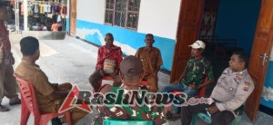 Sinergi Babinsa dan Kapospol, Dorong Petani Perluas Lahan Tanam di Pantar Timur