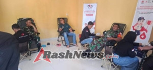 G4S Indonesia dan PMI Gelar Donor Darah, Babinsa Ikut Ambil Bagian