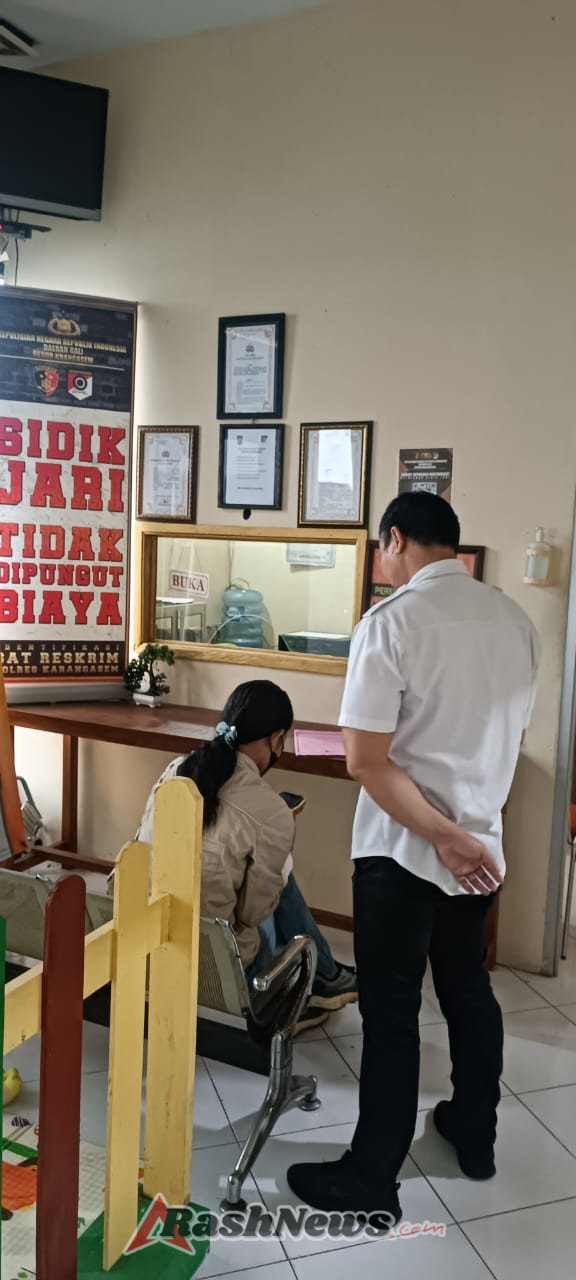 Berikan Pelayanan Sidik Jari Personel Urident Sat Reskrim Polres Karangasem Tidak Memungut Biaya