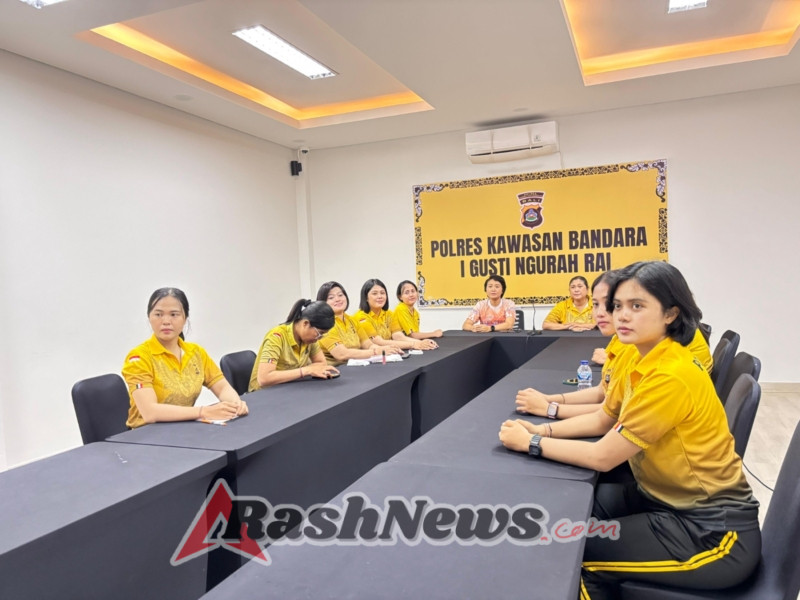 Polwan Polres Bandara Ikuti Penyuluhan Biopori, Dukung Pengolahan Sampah Organik