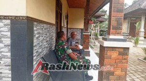 Babinsa Undisan Jalin Komunikasi Sosial, Dorong Terwujudnya Desa yang Aman dan Kondusif