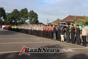 Sipropam Polres Karangasem Lakukan Pengawasan Personel dalam Operasi Gapura III – 2025
