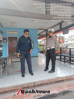 Personil Polsek Kediri Gencarkan Patroli Barcode Dalam Tekan Kejahatan 3C