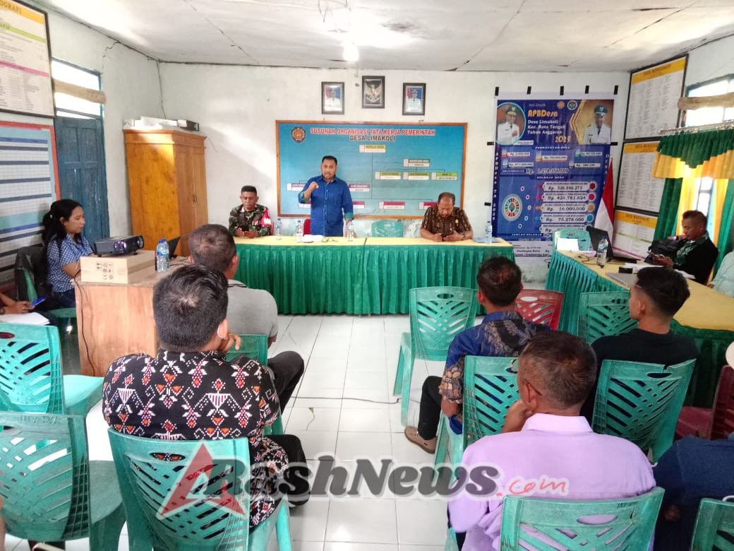 Babinsa Bersama Aparat Desa Bahas RKPDES 2026 dan Pencegahan Stunting