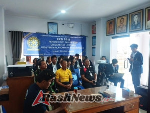 Sinergitas TNI, Pemdes Dan Mahasiswa, Pelepasan KKN Di 3 Desa Dikawal Babinsa Koramil Banjarangkan