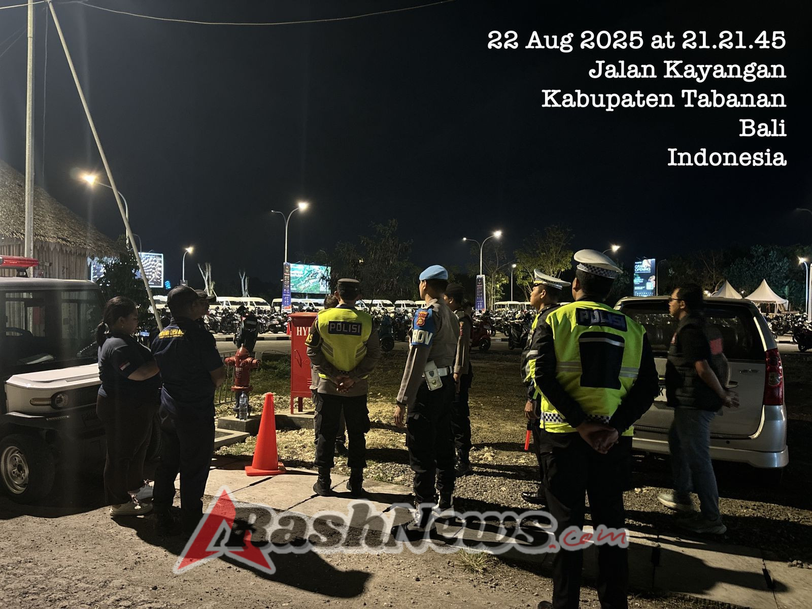 Polres Tabanan Gelar Blue Light Patrol, Sasar Kawasan Wisata dan Tempat Keramaian