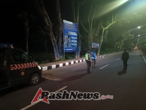 Blue Light Patrol Polsek Bebandem Cegah Gangguan Kamtibmas di Malam Hari