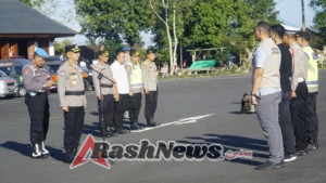 Apel Pengamanan Hari Kedua Ops Gapura Agung III 2025 Dalam Rangka Bakti Indonesia Ke-3 Bali