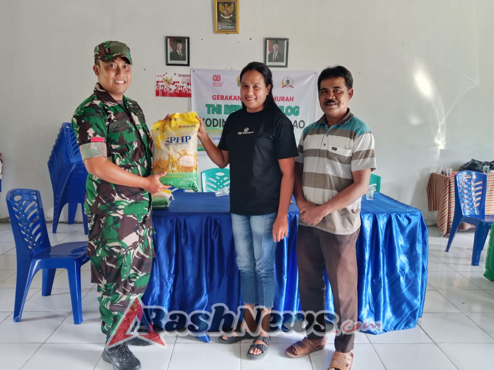 Gerakan Pangan Murah di Rote Barat Laut Disambut Positif oleh Masyarakat