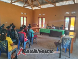 Babinsa Ingatkan Warga Gunakan Air Bersih Secara Efektif dan Efisien