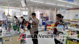 Polsek Tabanan Laksanakan kegiatan Patok Antik