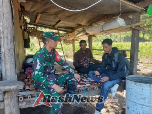 TNI dan Rakyat Bersinergi: Babinsa Koramil 1628-01/Taliwang Perkuat Pembinaan Teritorial