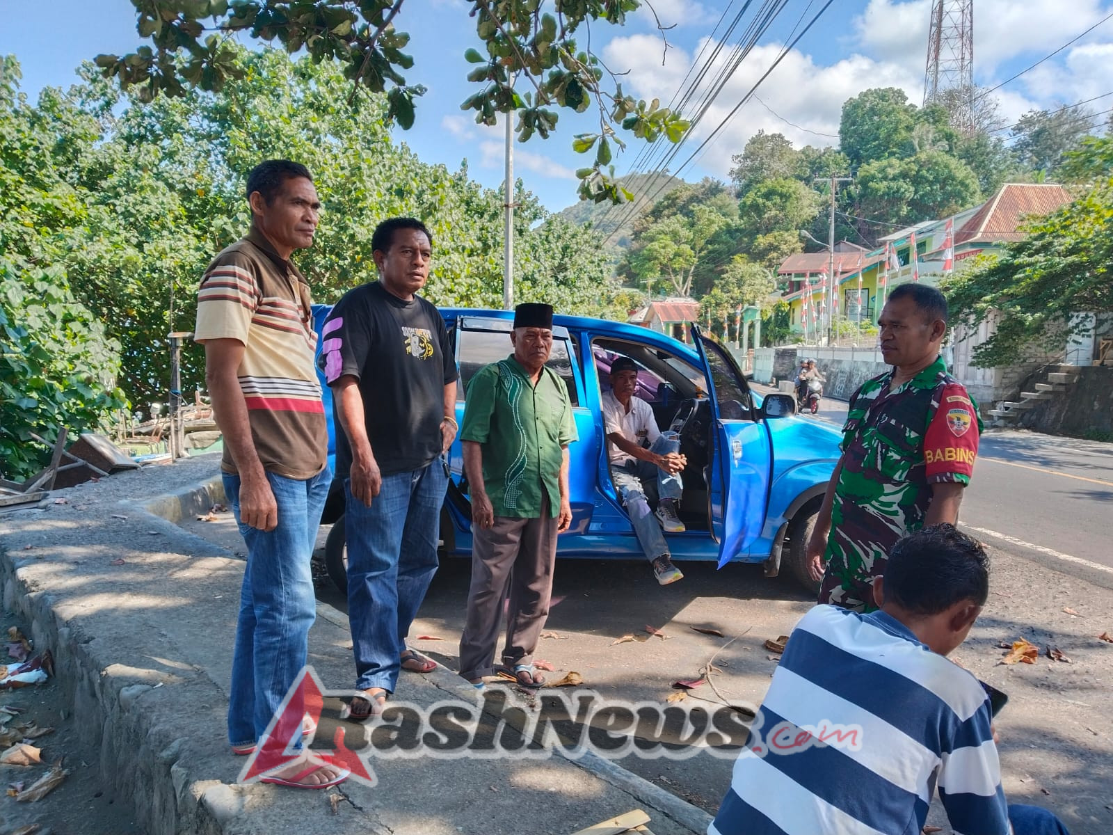 Dorong Keamanan Wilayah, Babinsa Ende Aktif Sambangi Pangkalan Travel