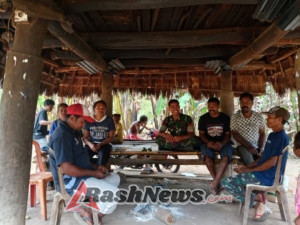 Babinsa Gandeng Tokoh Pemuda Kafakbeka untuk Tingkatkan Kamtibmas