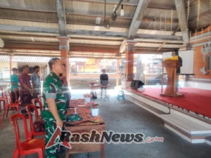 Mahasiswa Unud Tutup KKN di Desa Petak, Babinsa Hadir Berikan Dukungan