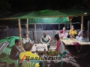 Ronda Malam Jadi Sarana Babinsa Pererat Kebersamaan dengan Warga Woko