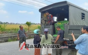 Dukung Ketahanan Pangan, Kodim Tabanan dan Bulog Gencarkan Penyaluran Beras SPHP