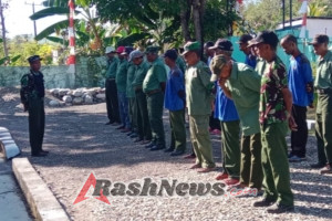 Koramil Haekesak Rutin Apel Pengecekan Mitra Binaan Dukung Tugas Pokok Babinsa