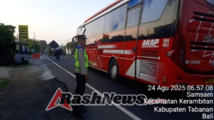 los Pantau Radio Global Strategis untuk melakukan Pengawasan dan Pemantauan Arus Lalulintas di Jalur Utama.