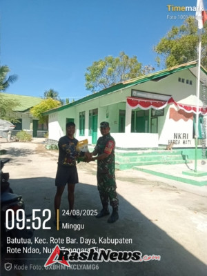 Babinsa Ajak Warga Sakubatun Manfaatkan Beras SPHP Secara Bijak