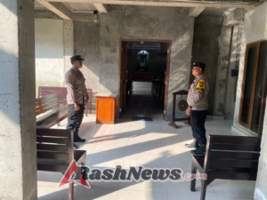 Polsek Selemadeg barat laksanakan pengamanan Ibadah Misa Minggu Umat Kristen di Gereja Batesda Lalanglinggah