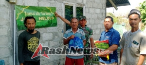 Koramil 02/Rindi Umalulu Pastikan Pembagian Paket Sembako Tepat Sasaran