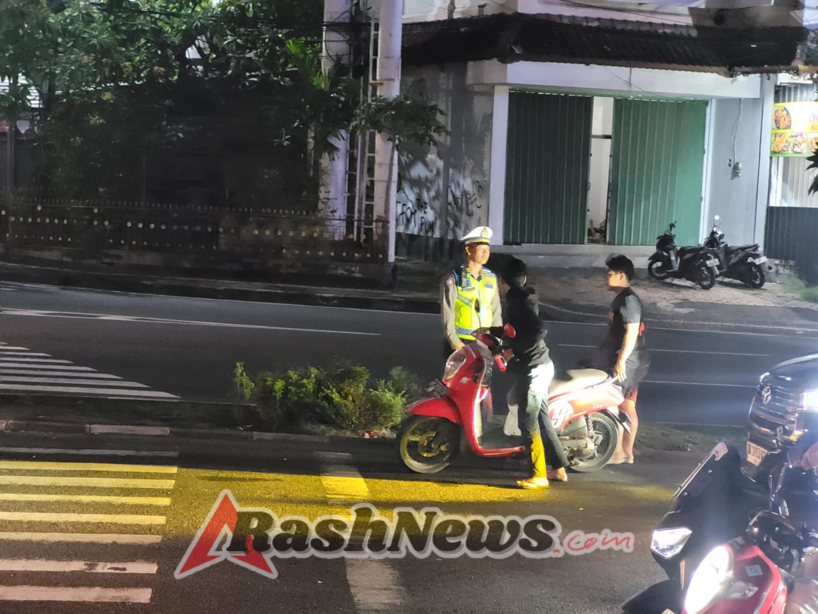 Satlantas Polresta Gelar Patroli, Antisipasi Balapan Liar di Simpang Imam Bonjol – Sunset Road Kuta