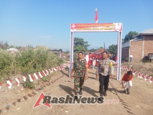 Pawai Perjuangan HUT RI ke-80 di Kelurahan Rite Berjalan Tertib dan Lancar