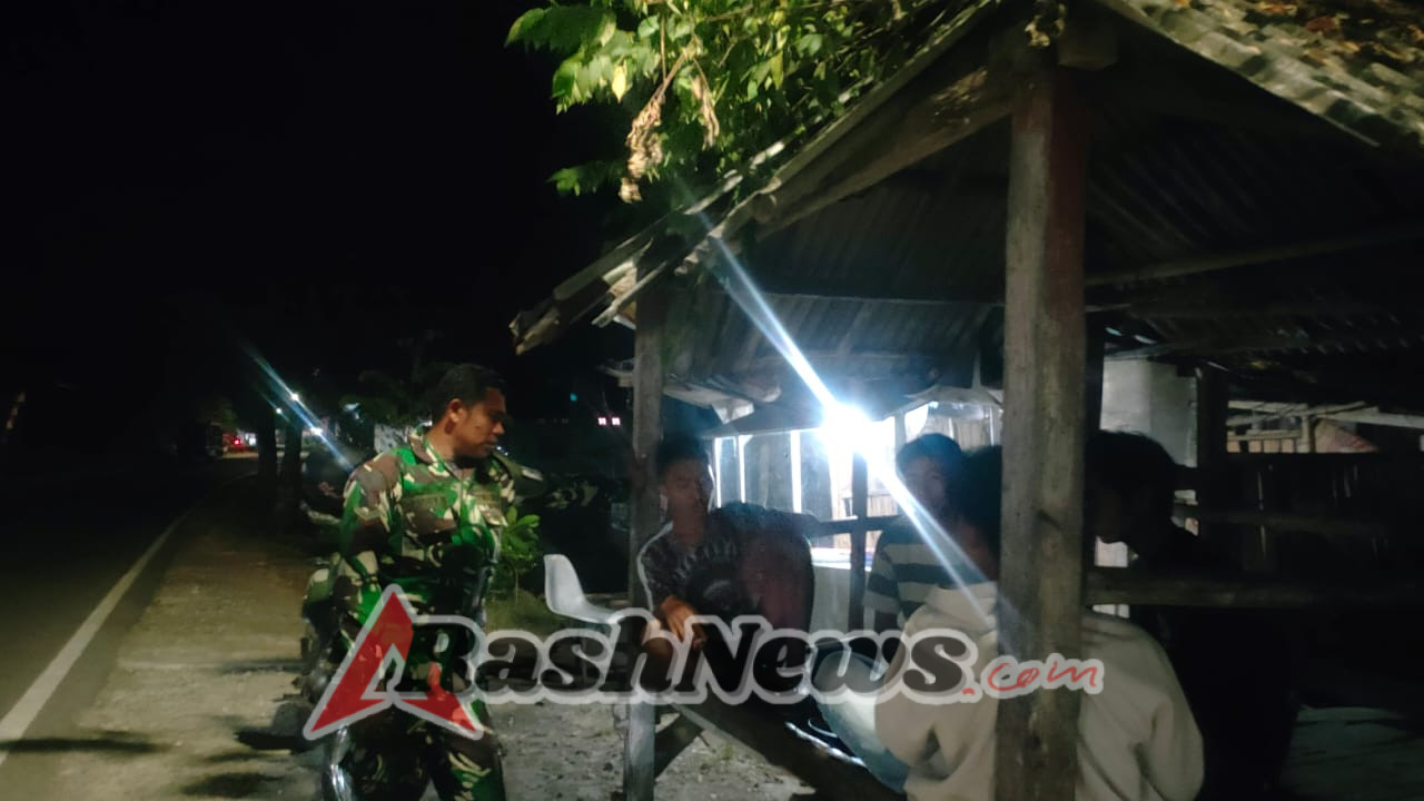 Patroli Malam Babinsa Wujud Nyata TNI Hadir untuk Keamanan Warga