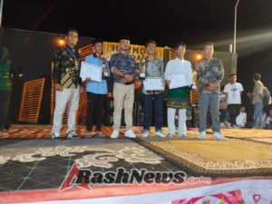 Danramil 1608-02/Bolo Wakilkan Kehadiran dalam Penutupan Pentas Seni dan Budaya Kecamatan Bolo