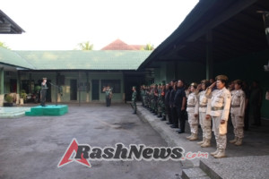 Kodim Tabanan Gelar Upacara Hari Senin, Dandim Tabanan Turun Langsung Jadi Inspektur