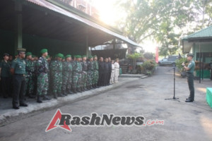 Dandim Tabanan Motivasi Prajurit dan ASN Jaga Ketahanan Wilayah serta Kondusivitas Masyarakat