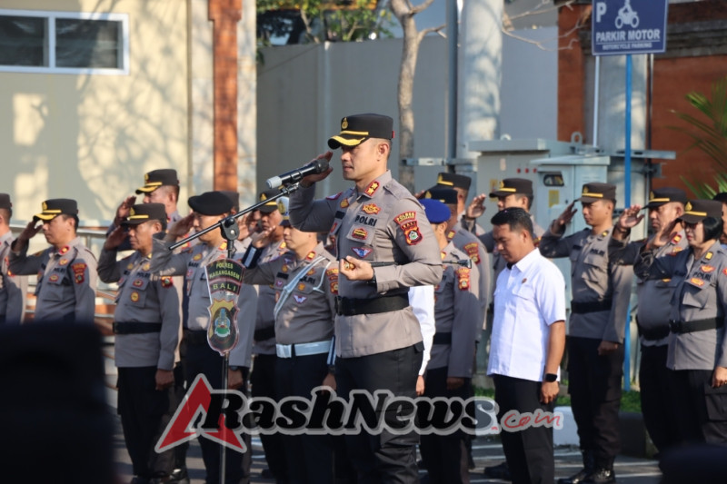 Kapolres Karangasem Tekankan Pentingnya Menjaga Integritas Menuju Predikat WBK