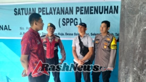 Koordinasi Polsek Selemadeg Pastikan Kelancaran Program Makan Gratis di SPPG Bajera