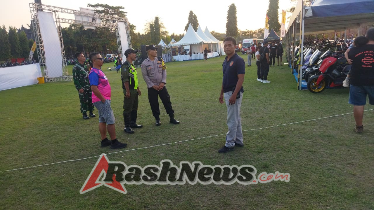 Yamaha Maxi Day 2025 di Renon, Polsek Dentim Pastikan Situasi Aman dan Kondusif