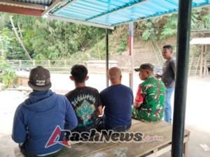 Babinsa Serka Abdullah Aktif Laksanakan Kegiatan Teritorial di Wilayah Binaan