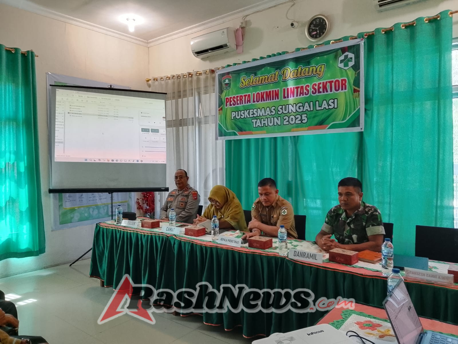 Babinsa Hadiri Kegiatan Lokakarya Mini Lintas Sektor