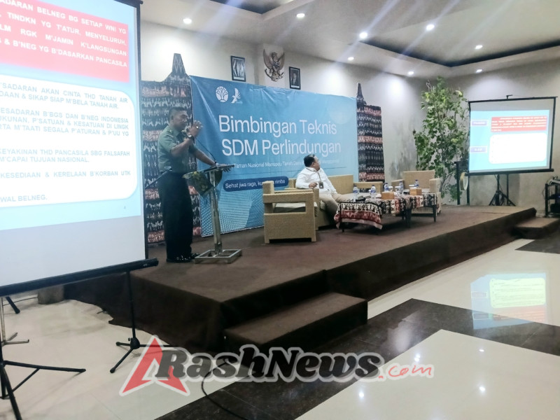 Tingkatkan Kapasitas Polhut, Kasdim 1601/ST Pimpin Bimbingan Teknis di Sumba Timur