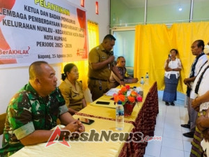 Babinsa Nunleu Dorong Peran LPM Tingkatkan Pembangunan Kelurahan