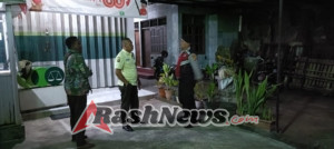 Ciptakan Kamtibmas Aman, Personel Samapta Polsek Abiansemal Gelar Patroli Ke Pegadaian