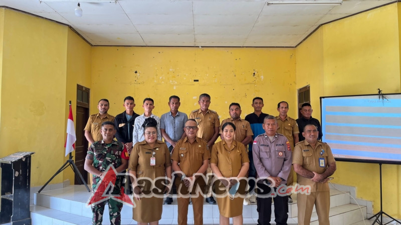 Sertu Risdianto Babinsa Koramil 01/Ba’a Hadiri Rembuk Stunting Tingkat Kecamatan