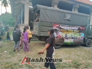 Gerakan Pangan Murah Kodim 1616/Gianyar Diserbu Warga, 3 Ton Beras Ludes Terjual