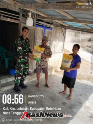 Penjualan Beras SPHP oleh Babinsa, Wujud Kepedulian TNI terhadap Kesejahteraan Rakyat