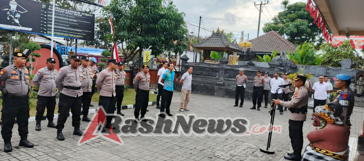 Kapolsek Dentim Pimpin Apel Jam Pimpinan, Personel Diminta Maksimalkan Tugas dan Kehadiran