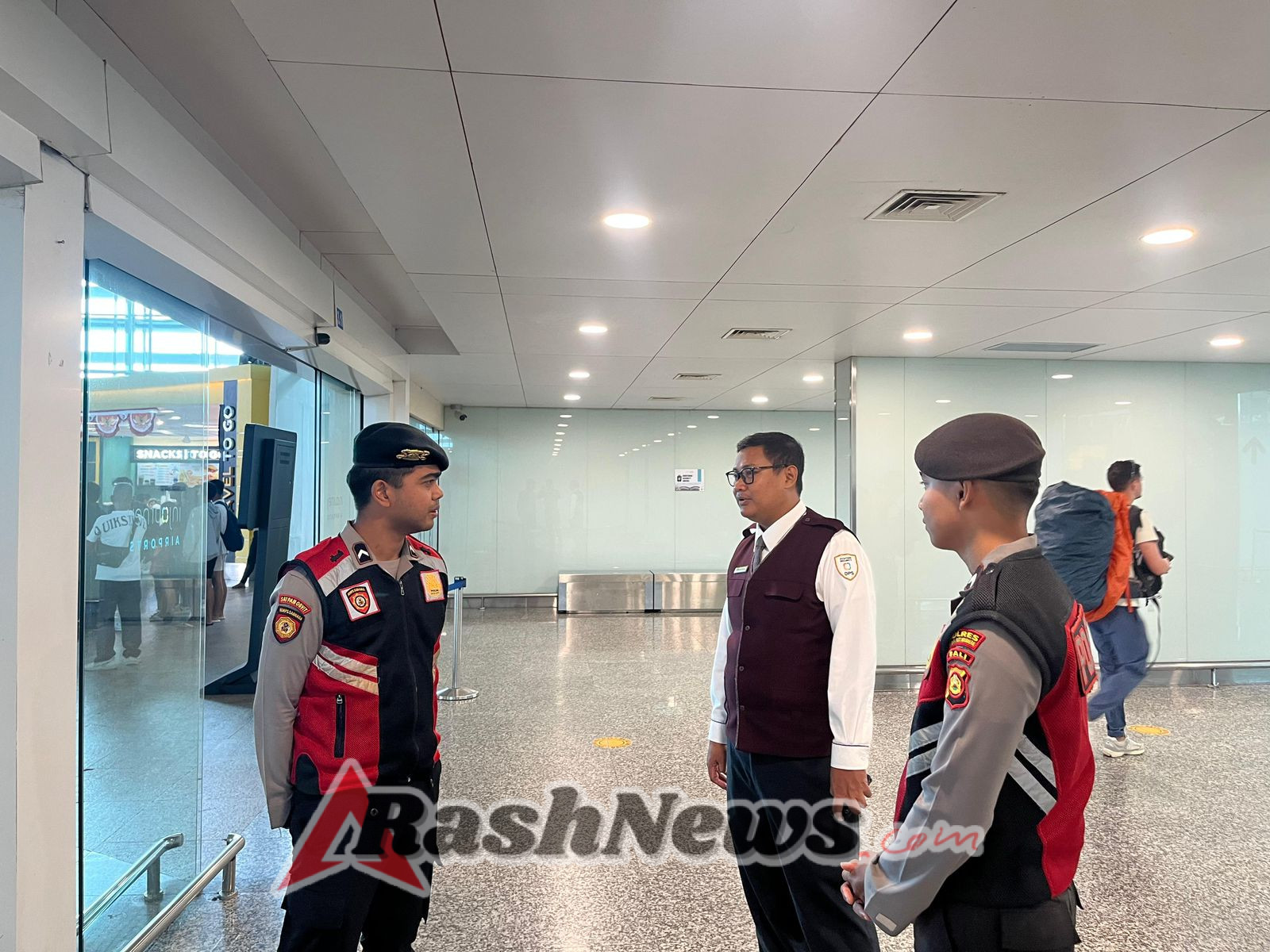 Polres Kawasan Bandara Ngurah Rai Tingkatkan Pengamanan di Terminal Internasional