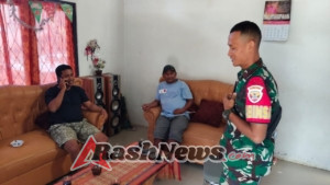 Masyarakat Antusias Sambut Kehadiran Babinsa dalam Kegiatan Pamwil di Detukeli