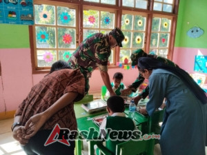 Kodim 1603/Sikka Dorong Generasi Sehat dan Cerdas Melalui Program Makan Bergizi Gratis