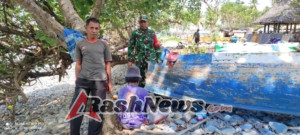 Kehadiran Babinsa di Wilayah Pesisir Ende Dukung Kamtibmas dan Rasa Aman Masyarakat