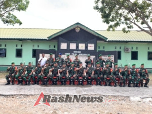 Satgas Yonif 741/GN Terima Kunjungan Kerja Pangkogabwilhan II Dengan Penuh Kebanggaan di Daerah Perbatasan RI-RDTL